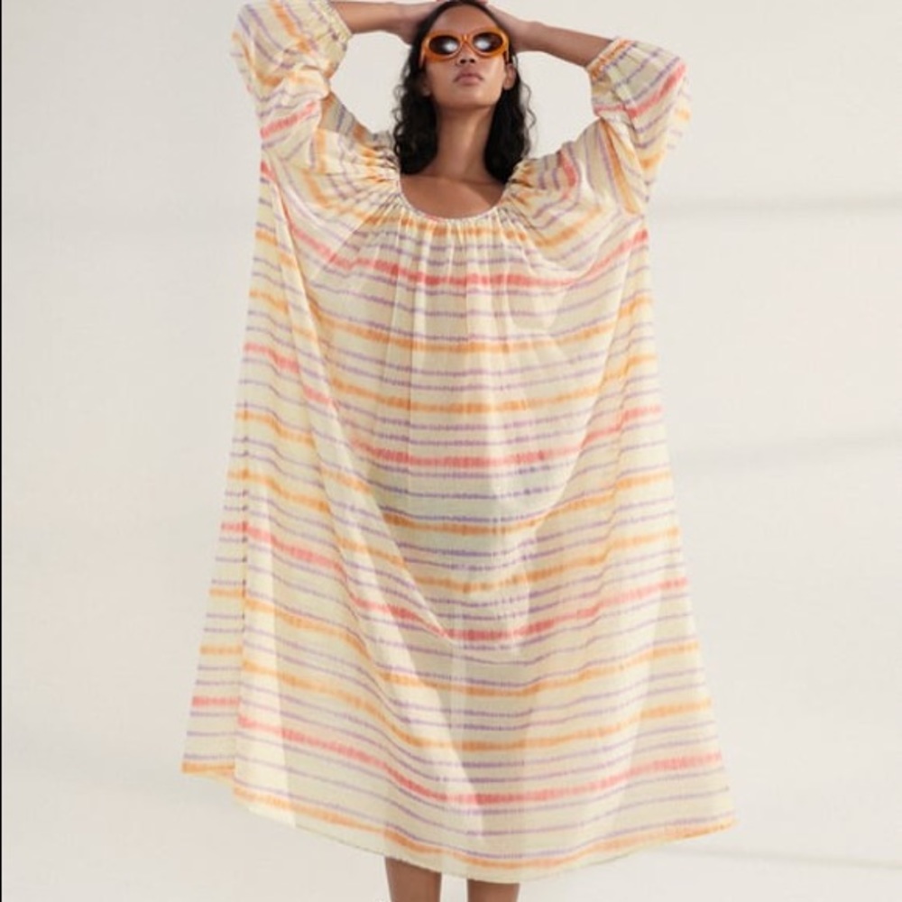 Zara Multicolor Striped Dress